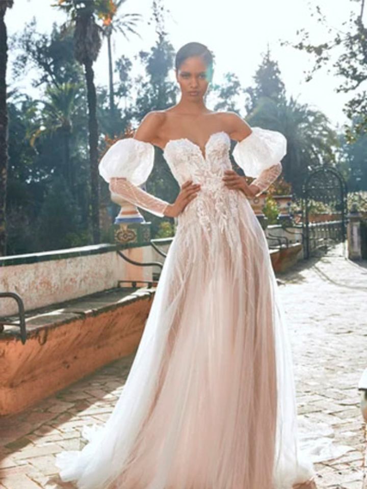 PRONOVIAS-MOGRA-ウエディングドレス